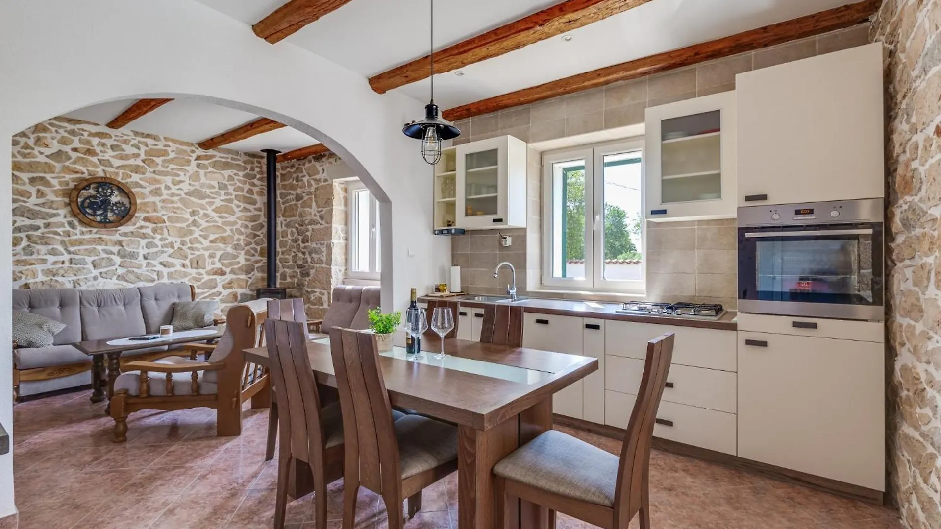 Feriehus Haus Zdravko in Prkos - Haus für 4 Personen Villa